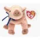 TY BEANIE BABY - KNUCKLES THE PIG - 1999 MINT/TAGS