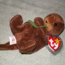 Ty Beanie Babies ~ SEAWEED the OTTER - NWT