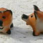 Vintage Adorable Pig Salt & Pepper Shakers Occupied Japan