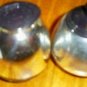CHROME COFFEE POT & TEA POT SALT & PEPPER SHAKER SET
