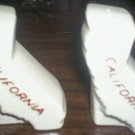 VINTAGE CALIFORNIA SALT & PEPPER FM MILFORD POTTERY