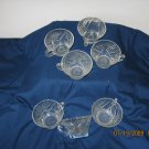 Glass punch cups