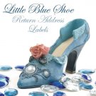 280 Little Blue Shoe Return Address Labels
