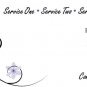 250 Pastel Floral Two-Sided Business Cards