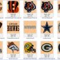 Over 50 NFL Great Logos