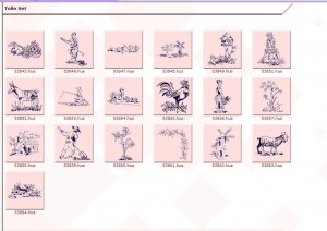Toile Set