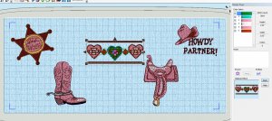 Cute Pink Western Set 5 designs