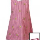 Rare Editions Frog Checked Dress w/headband-Sz 3T-NWT