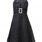 Rare Editions Black and White Halter Dress-Sz 2T-NWT