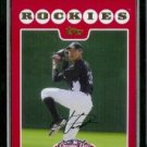2008 Topps Opening Day Ubaldo Jimenez