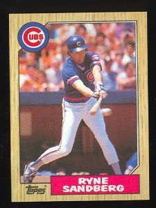1987 Topps Ryne Sandberg