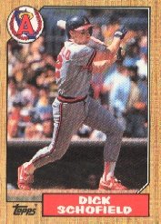 1987 Topps Dick Schofield