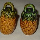 Vintage Handled Pineapple Shape Salt & Pepper Shakers