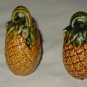 Vintage Handled Pineapple Shape Salt & Pepper Shakers