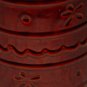 Vntg Marcrest Daisy Dot Brown Stoneware Jumbo Pitcher