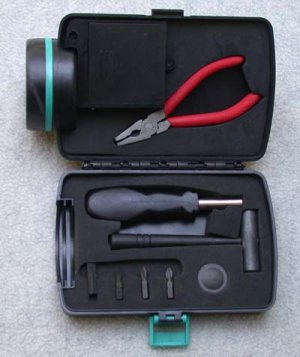 Tool box  with  Flashlight