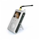 1.2Ghz 2.5 Inch Wireless Channel Baby Monitor Portable AV Receiver