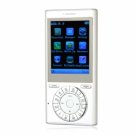N6 Dual Card Dual Standby Quad Band Bluetooth Touch Screen Cell Phone Silver