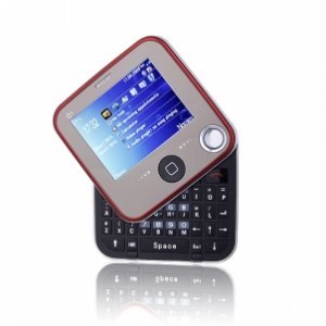 Q1 Dual Card Quad Band QWERTY Keypad Rotary Touch Screen Cell Phone
