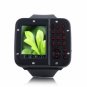 Wholesale AK10 Unlocked Dual Card Quad Band Sport Wrist Touch Screen Watch Cell Phone Black