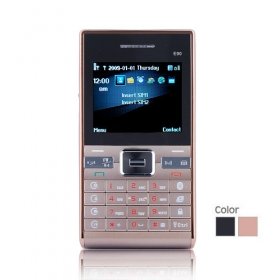 Wholesale E90 Quad Band Dual Card TV JAVA Bluetooth Flashlight Cell Phone Black