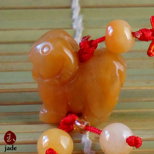 Chinese Little sheep jade pendant hanger