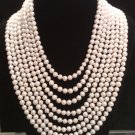 8 strand water freshwater cultured pearl necklace