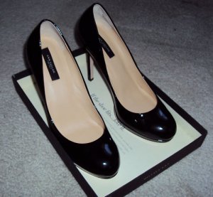 Ann Taylor Perfect Platform Pump (Black , Brand new)