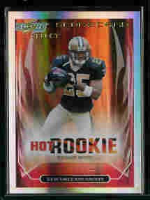 Reggie Bush New Orleans Saints 2006 Score Select Hot Rookies Scorecard RC SN#/125