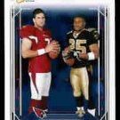 Reggie Bush New Orleans Saints Matt Leinart Arizona Cardianals USC Teamates 2006 Scorecard SN# /750