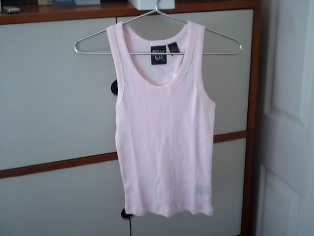 light pink tank top with free next day shipping