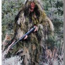 Ultra-Light Long Ghillie Jacket Medium-Large Woodland