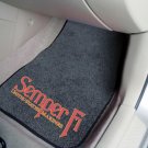 MARINES 2 Piece Front Car Mats