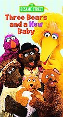 Sesame Street - Three Bears and a New Baby (VHS, 2003) **Great Children ...