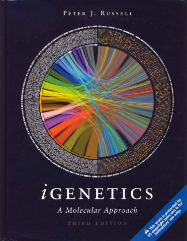 NEW - iGenetics: A Molecular Approach 3rd INSTRUCTOR'S EDITION Russell third 3e