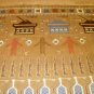Awesome Large 9x12 ft Handmade War Rug (V78)
