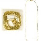 FREE SHIPPING NEW 72 Gold Plated Necklace Chains 18" FREE SHIPPING