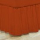 Queen Size Bed skirt 300TC Nile valley Cotton Burgundy Color