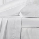 500tc Twin size Flat sheet 100% Egyptian cotton white