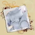 1200tc Calking Size Duvet Cover Blue 100% Ultra Pure Egyptian Cotton Bedding