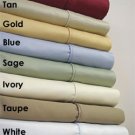 Queen Sheet Set 1000-TC White Egyptian Cotton Bed Sheets