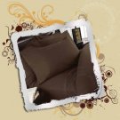 1000 TC Queen Sheet Set Chocolate Egyptian Cotton Bed Sheets