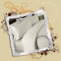Queen Ivory Stripe Sheet Set 1000TC Egyptian Cotton Bed Linens