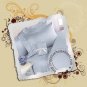 1000-TC Full Size Duvet Covers Egyptian Cotton Light Blue