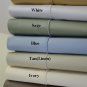 600 Thread Count Twin Size Sheet Set Tan/Beinge Egyptian Cotton