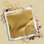 Deep Pocket Fitted Sheet 600-TC Calking Size Gold Egyptian Cotton