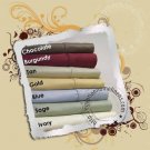 1000-TC Twin-XL Chocolate 21" inches Deep Fitted Sheets