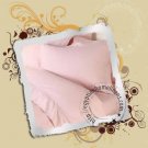 Twin-XL 21" inches deep Fitted Sheet Lt. Pink 1000-TC