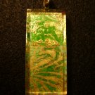 Green Abstract Pendant