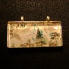 Chinese Landscape Stamp Pendant